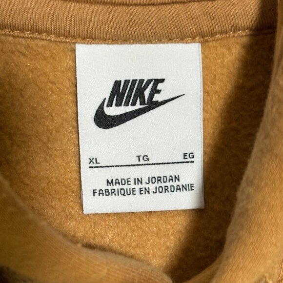 Nike Club Fleece Gold Hoodie (BV2654-772), Size XL - Picture 2 of 4